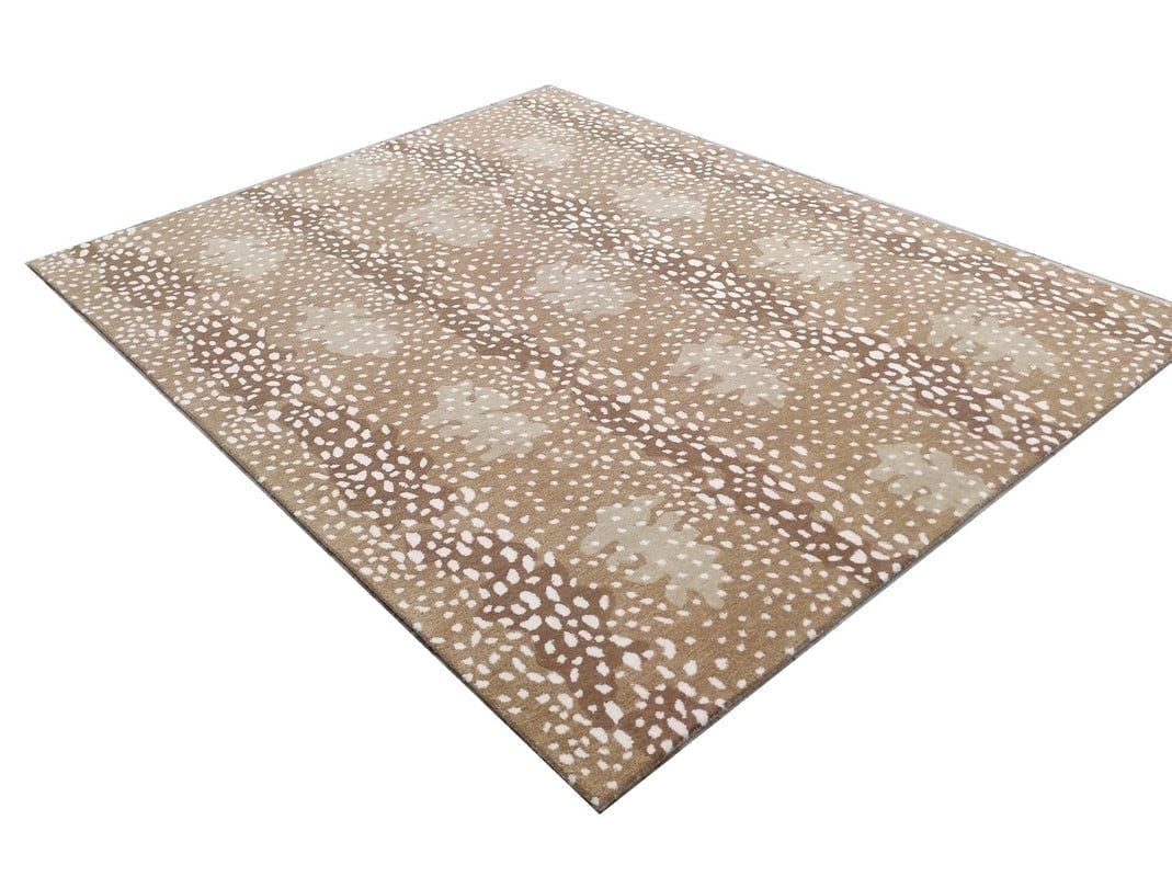 Artcore Antelope Star Handmade Wool Rug, 8' x 10' – Beige & White ...