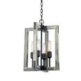 thumbnail image 1 of Artcraft AC11654BK Transitional Four Light Chandelier from Gatehouse collection in Black finish, 12.00 inches, 1 of 1