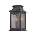thumbnail image 1 of Artcraft Lighting Ac8171 Mansard 2 Light 14" Tall Outdoor Wall Sconce - Bronze, 1 of 2