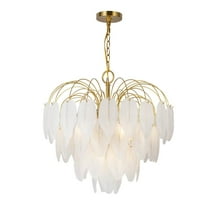 Artcraft Lighting Alessia Collection 10Light Chandelier Brushed Brass