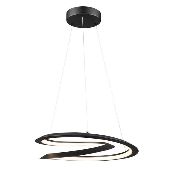 Artcraft Lighting Ara 24W LED Pendant Black
