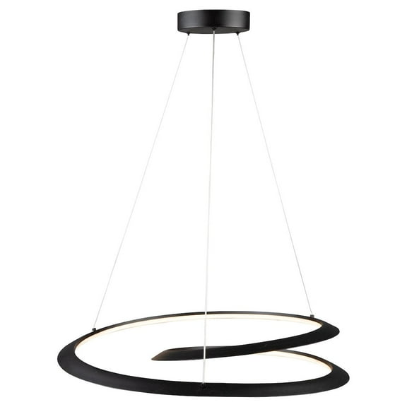Artcraft Lighting Ara 30W LED Pendant Black