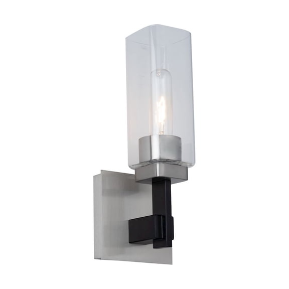 Artcraft Lighting Arlington Collection 1Light Bathroom Sconce Satin Nickel