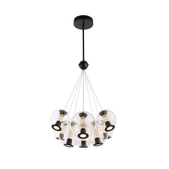 Artcraft Lighting Arlo Collection 8Light Chandelier Black