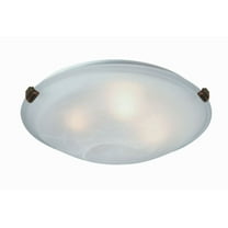 AC2353SPBN Artcraft Lighting Clip Flush-4 Light Flush Mount-20 Inches Wide by 4.5 Inches High-Brushed Nickel Finish