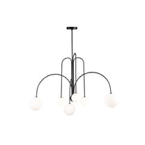 Artcraft Lighting Comet 6 Light Chandelier