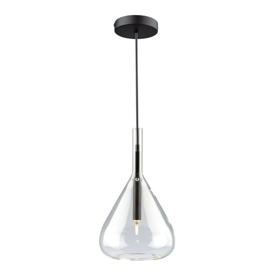 Artcraft Lighting Conic 1 Light Pendant Black