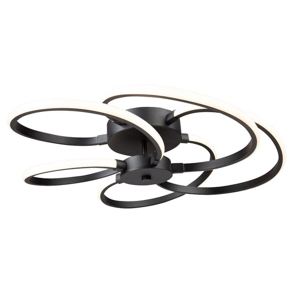 Artcraft Lighting Equinox 30W LED Flush Mount Black