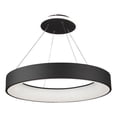thumbnail image 1 of Artcraft Lighting Lazio Collection Integrated LED Chandelier, Black, 1 of 8