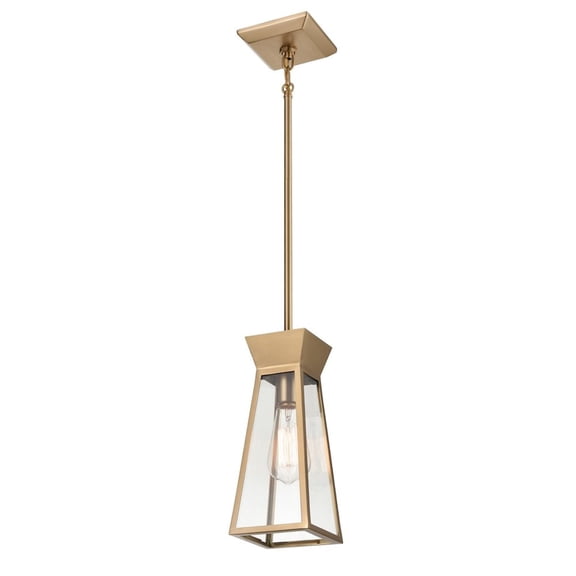 Artcraft Lighting Lucian Single Pendant Brushed Brass