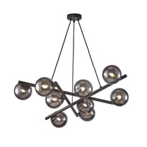 Artcraft Lighting Modena - 9-Light Chandelier - Black
