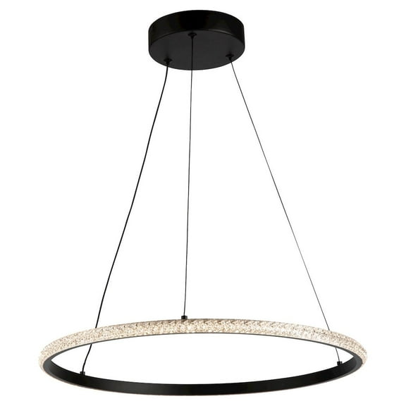 Artcraft Lighting Nova 29W LED Pendant Black