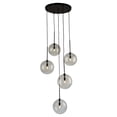 thumbnail image 1 of SC13195BK Artcraft Lighting Pinpoint - 5 Light Pendant In Urban Style-15.75 Inches Tall and 22.1 Inches Wide, 1 of 7