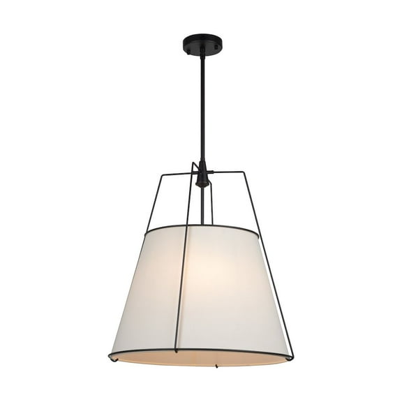 Artcraft Lighting Pullman Collection 4Light Pendant Black