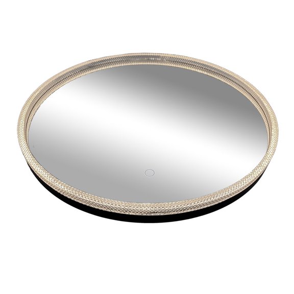 AM340-Artcraft Lighting-Reflections - 17W LED Round Mirror In Style-1.8 Inches Tall and 23.6 Inches Wide