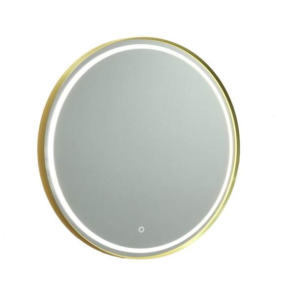 AM351 Artcraft Lighting Reflections - 30W LED Round Bathroom Mirror-31.5 Inches Tall and 1.5 Inches Wide