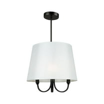 Artcraft Lighting Rhythm 3 Light Pendant Black