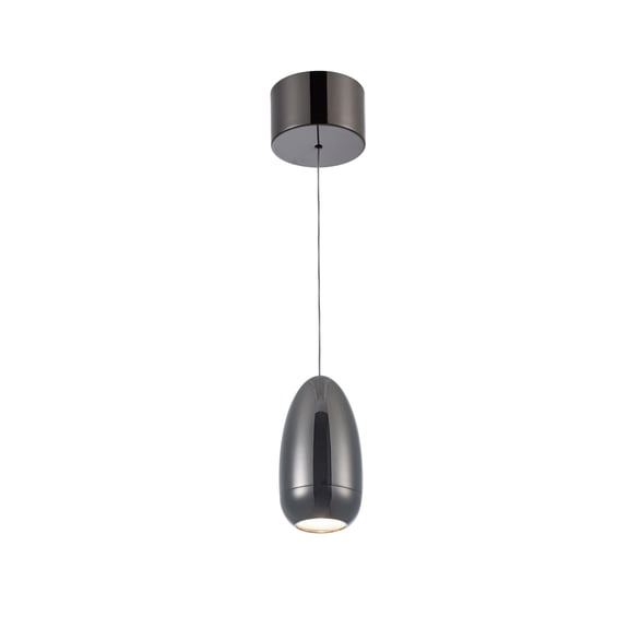 AC6650GM Artcraft Lighting Royal Pearl - LEDPendant-6 Inches Tall and 13.2 Inches Wide-Gunmetal Finish