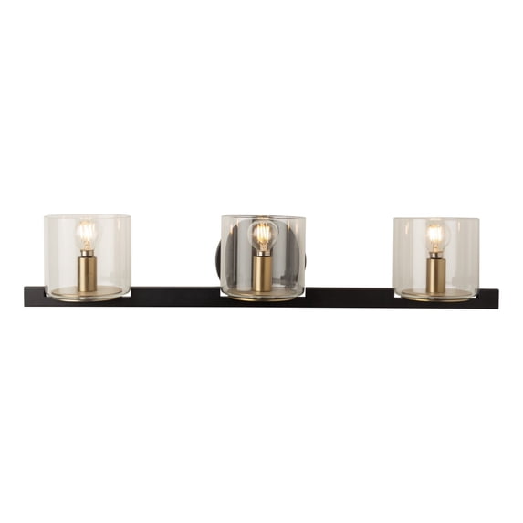 AC11823BB Artcraft Lighting Salinas - 3 Light Bath Vanity-5 Inches Tall and 24 Inches Wide