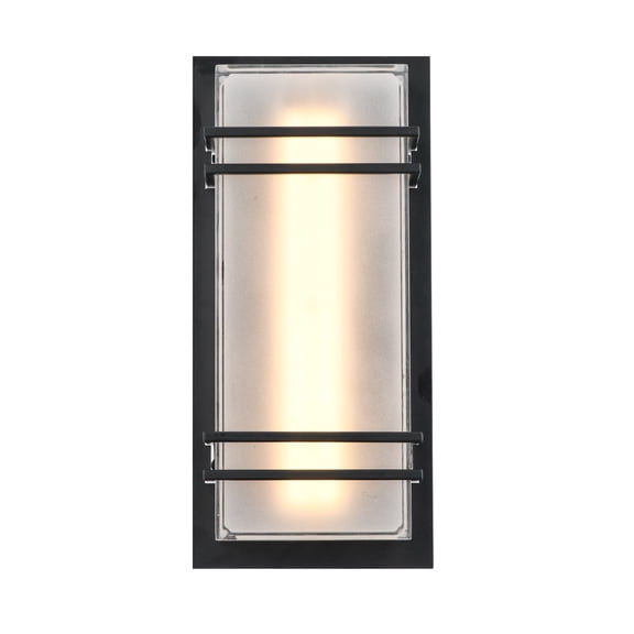 AC9191BK Artcraft Lighting Sausalito - 15W LED Outdoor Wall Mount In Transitional Style-11.81 Inches Tall and 2.8 Inches Wide