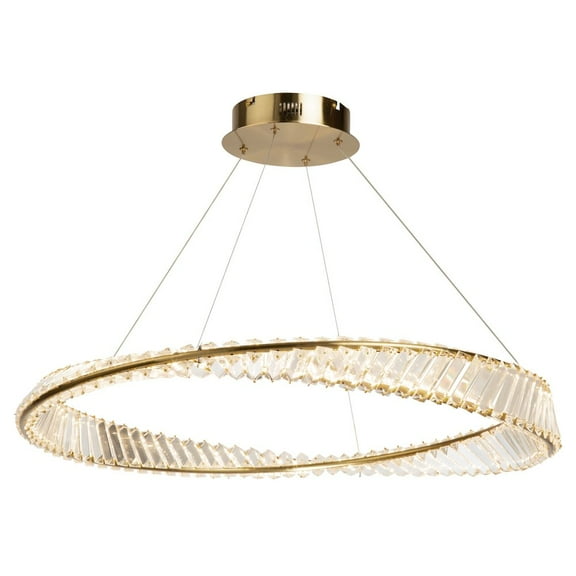 Artcraft Lighting Stella 50W LED Pendant Brushed Brass
