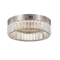 Artcraft Lighting Stella Single Tier LED Flushmount Satin Nickel