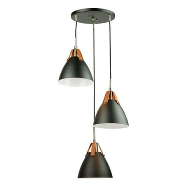Artcraft Lighting Tote 3 Light Pendant Black