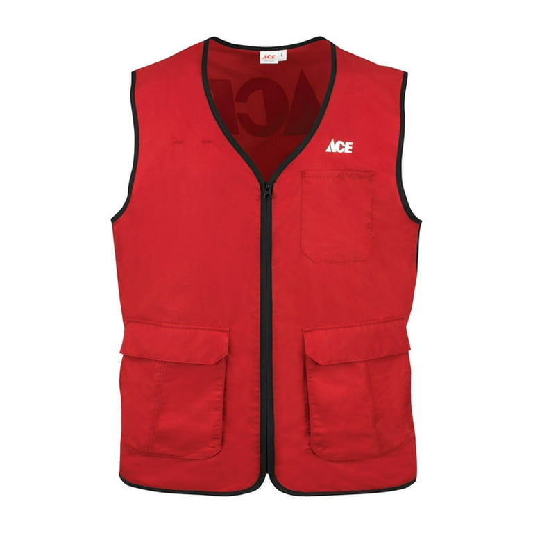 Artcraft No Snag L Men's Sleeveless V-Neck Red Vest Artcraft No Snag L Men's Sleeveless V-Neck Red Vest