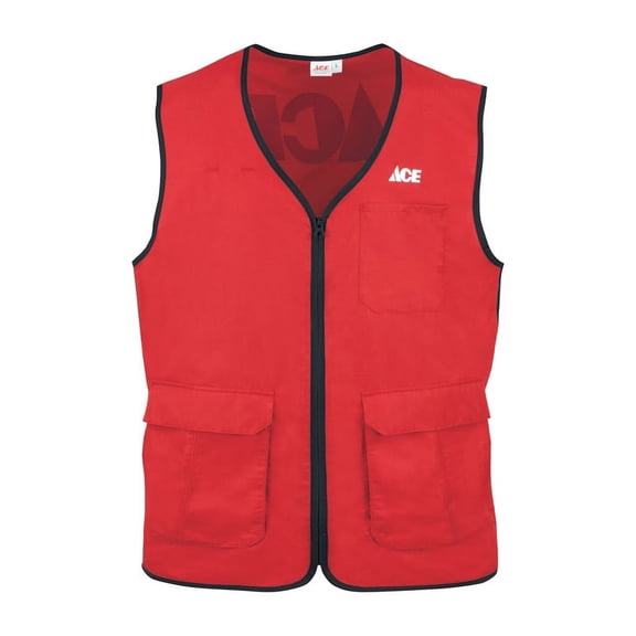 Artcraft No Snag XL Sizes Men's Sleeveless V-Neck Red Vest