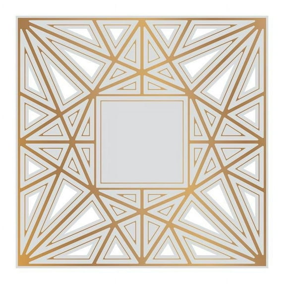 Artdeco Creations CO726772 Gentleman Crafter Cut Foil & Emboss Die, Faceted Frame Background
