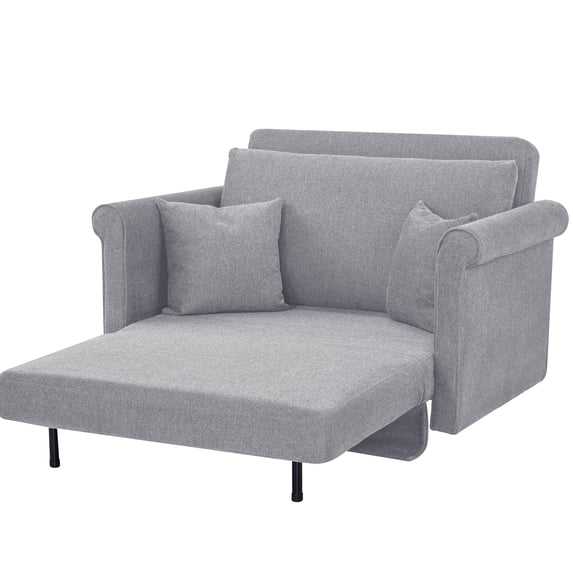 Artdeco Home - Fresno Convertible Chair Grey