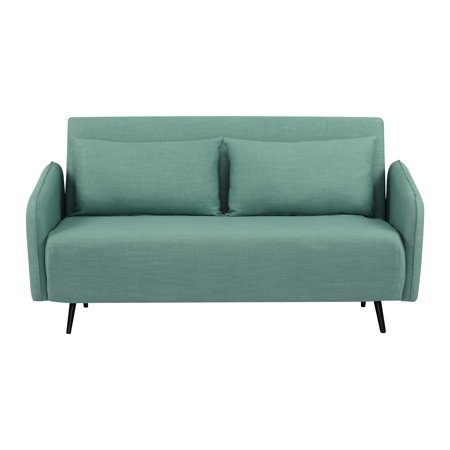 Artdeco Home Hettie 61" Polyester Futon Chair, Agave