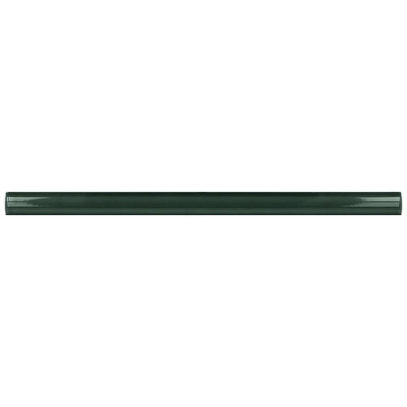 Arte 0.47 in. x 7.87 in. Glossy Green Ceramic Pencil Tile Trims (0.3 sq. ft./case) (10-pack)