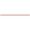 thumbnail image 1 of Arte 0.47 in. x 7.87 in. Matte Pink Ceramic Pencil Tile Trims (0.3 sq. ft./case) (10-pack), 1 of 2
