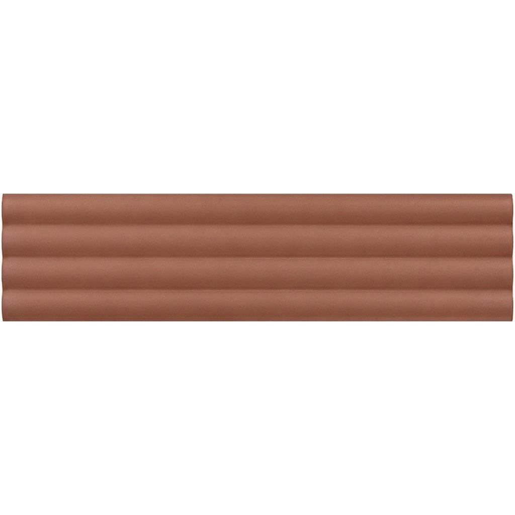 Matte Red Ceramic Subway Wall and Floor Tile