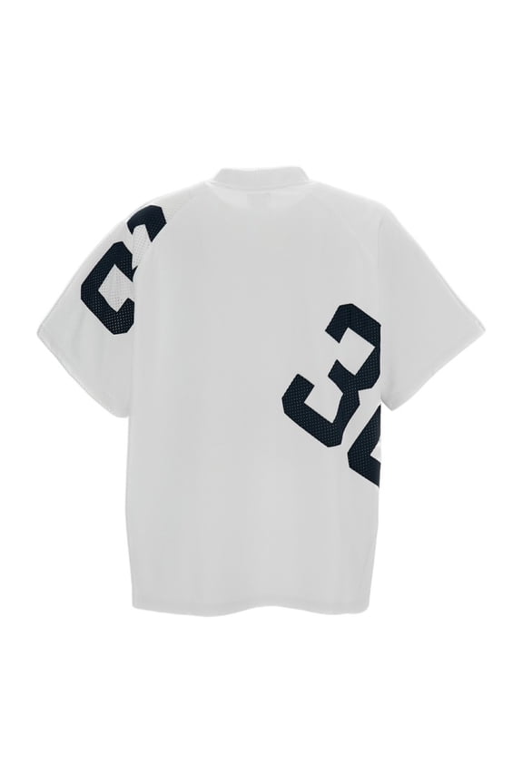 White Jersey 32 Oversized T-Shirt (Men's)