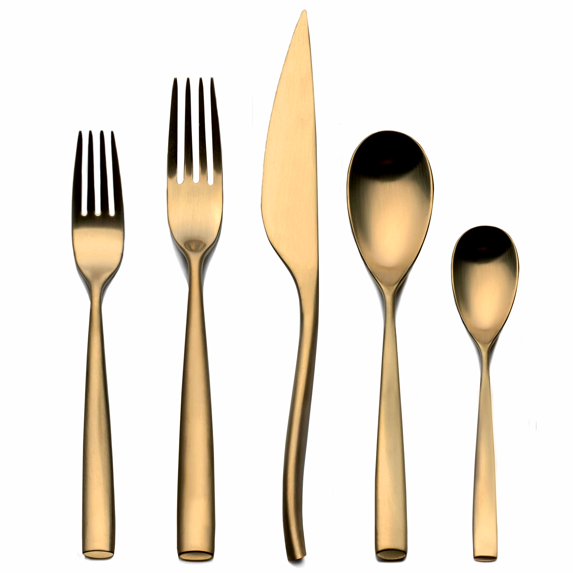 CUTLERY SET 5 PCS ARTE ORO ICE