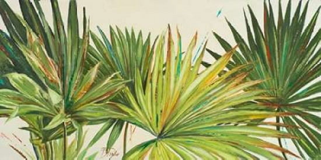 Arte Verde I Canvas Art - Patricia Pinto (10 x 20)