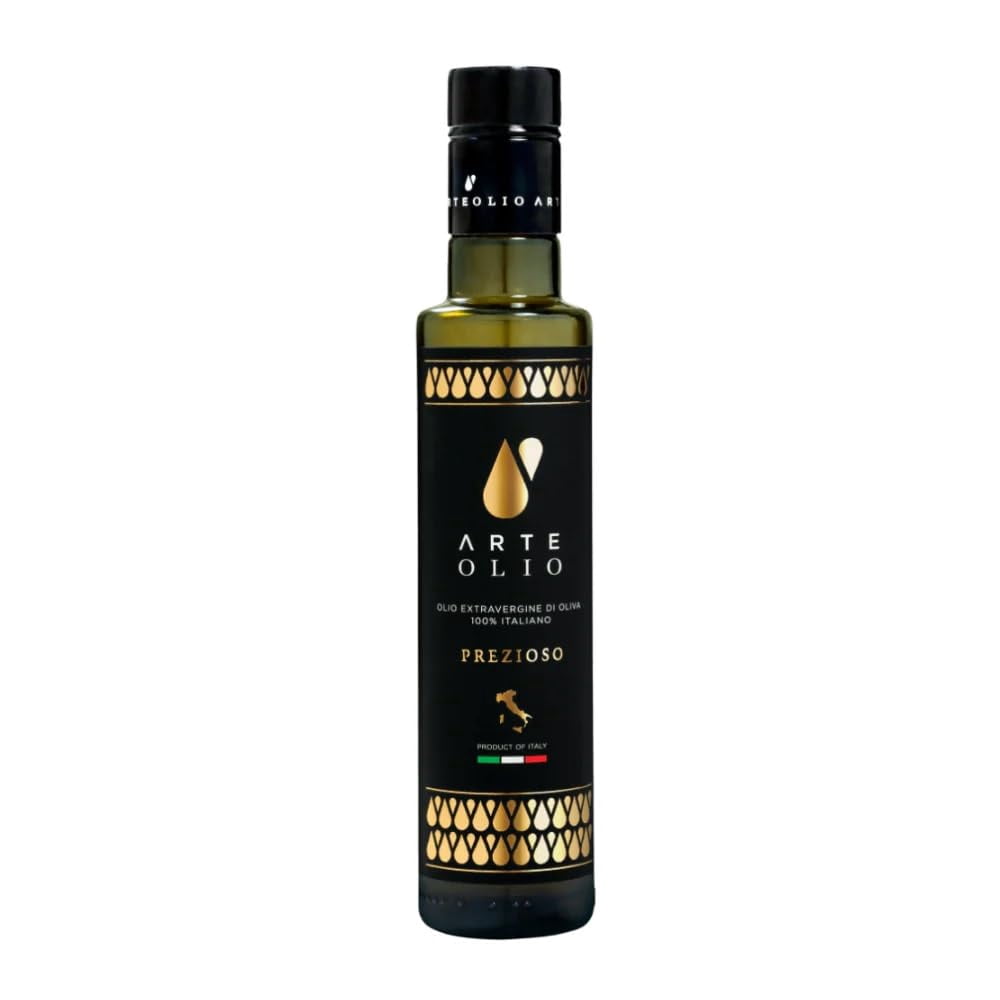 ArteOlio Prezioso Olive Oil: 100% Extra virgin cold pressed olive oil directly from Italy made in Single Estate Unordinary Rich Taste (500mL Bottle)