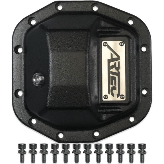 Artec Hardcore Diff Cover For 18-20 Wrangler JL M210/D44 Front Artec Industries