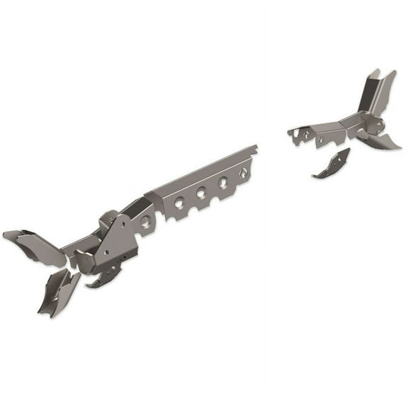 Artec Industries JK4456 Jk Apex Front Axle Armor Kit D44 - Stock Tracbar