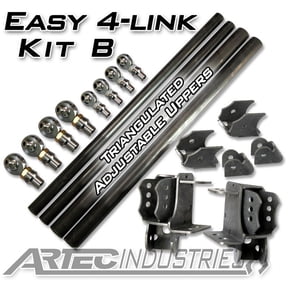 Artec Industries for Easy 4 Link Kit B No Tube 7/8 in & 1.25 in Rod Ends