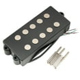 thumbnail image 1 of Artec MMC5 Ceramic Soapbar Style Bass Pickup Bridge Pickup 13K for 5-String MusicMan Style Bass, Black, 1 of 5