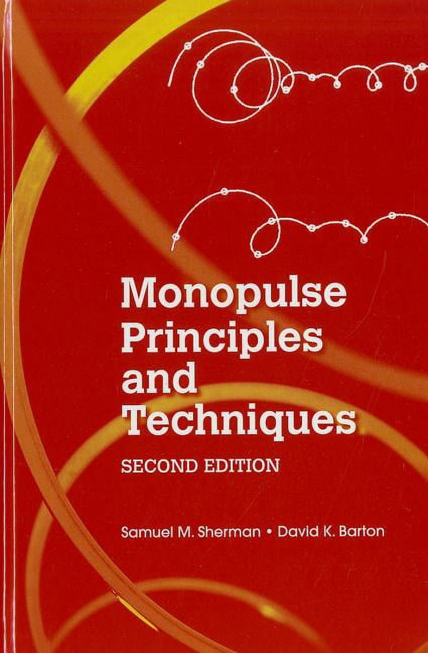 Artech House Radar Library (Hardcover) Monopulse Principles and ...