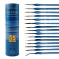 thumbnail image 1 of Artecho Detail Paint Brushes Set, Detail Art Brushes 15 Different Sizes for All, 1 of 6