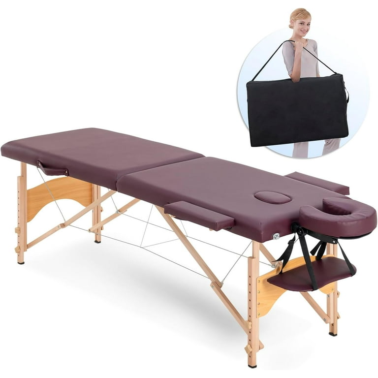 Artechworks Massage Table Massage Bed Folding Portable Lash Bed