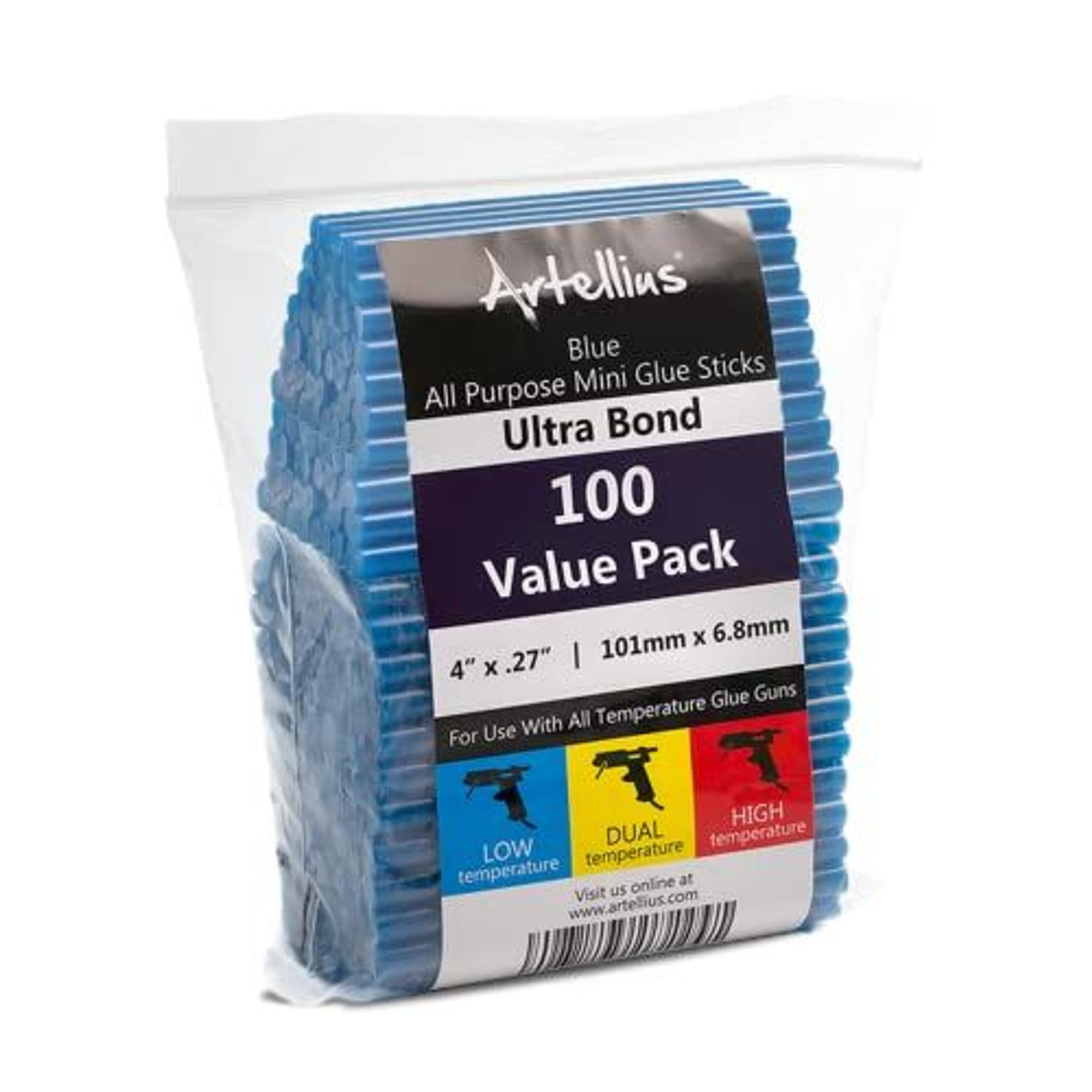 Artellius 7mm Hot Glue Sticks For Arts Craft Home School - View #10
