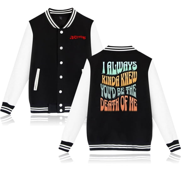 Artemas Baseball shirt retro casual long sleeved jacket, baseball shirt