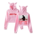thumbnail image 1 of Artemas Cat ear hoodie fashion trend women's short hoodie sportswear, 1 of 2