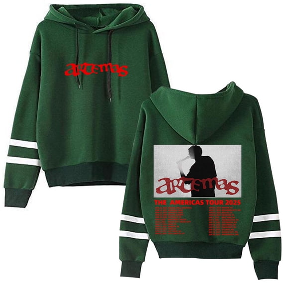 Artemas Pocket free neutral fashion trend long sleeved hooded sweatshirt